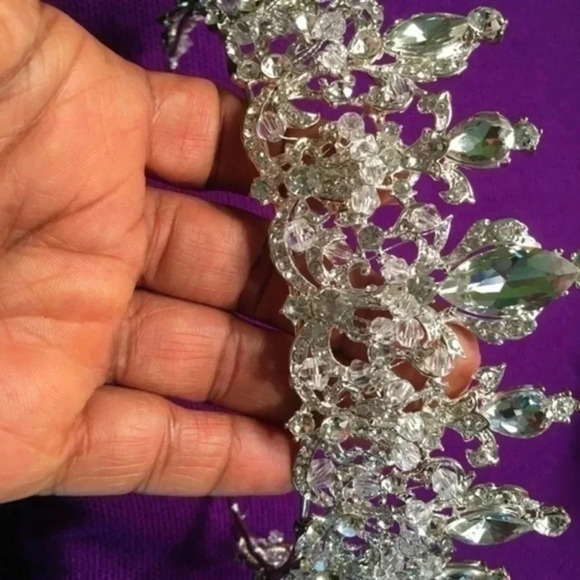 COPY - bridal head band one size - Picture 5 of 8